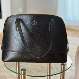 Kate Spade Black Leather Handbag - great for work